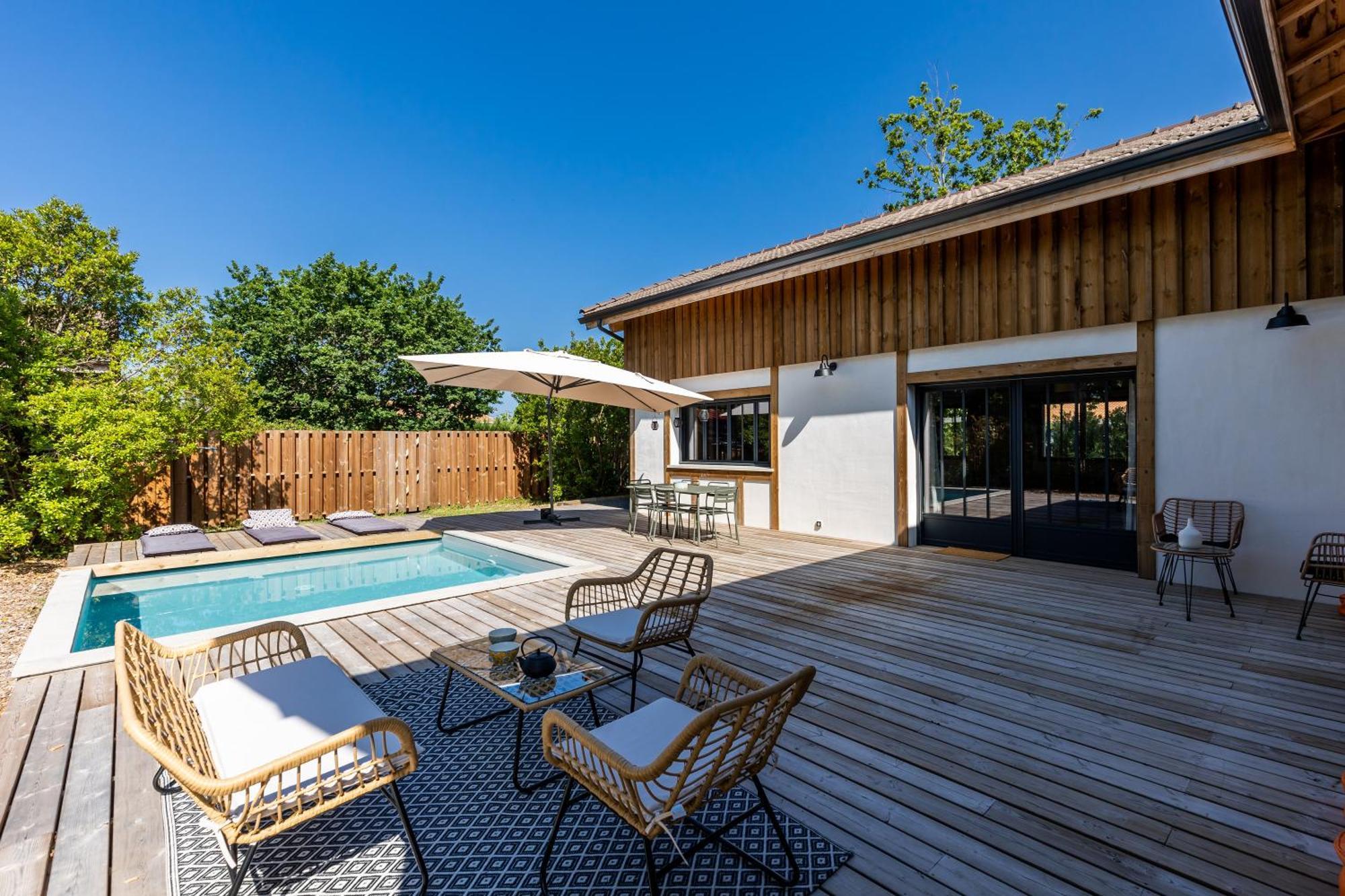 La Villa La Grange Lège-Cap-Ferret Eksteriør billede